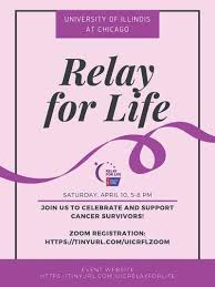 How long do they live? Cac S Annual Relay For Life Event Is Approaching 4 10 Uic