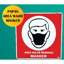 Pastikan masker kain yang kamu gunakan terbuat dari bahan katun atau bahan lain yang cukup apabila kamu sudah mengalami sedikit iritasi atau kemerahan akibat gesekan masker ke kulit wajah. Papan Area Wajib Masker Shopee Indonesia
