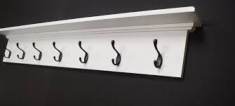 Entryway Coat Rack Farmhouse Coat Rack White Farmhouse Entry Shelf Entry Shelves Mud Room Coat Rack Wall Mount Coat Rack Wall Shelves 48 Coat Rack Wall Wall Mounted Coat Rack Entryway