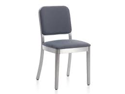 navy officer upholstered chair navy officer collection by emeco design jasper morrison upholstered chairs chair aluminum chairs