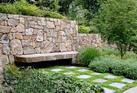 Natural Stone Walls Stone Walls Garden Natural Stone Wall Garden Design