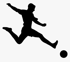 Choose from 100000+ silhouette soccer ball kick graphic resources and download in the form of png, eps, ai or psd. Silhouette Football Player Shooting Action Soccer Football Silhouette Hd Png Download Transparent Png Image Pngitem