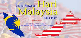 Laman ini mengandungi kalendar cuti umum untuk tahun 2018 di malaysia. Pengumuman Cuti Sempena Hari Malaysia Poliklinik Dr Azhar Kota Damansara Akan Bercuti Bermula Dari 16 09 2018 Hingga 17 09 2018 Sempena Hari Malaysia Operasi Klinik Akan Bermula Seperti Biasa Pada 18 09 2018 Selamat Hari Poliklinik