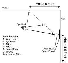 It is not uncommon to have point goals set at 100 points or higher for hook & ring toss games. Hook Ring Game Instructions By Island Jay Islandjay