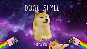 The meme typically consists of a picture of a shiba inu dog accompanied by multicolored text in comic sans font in the foreground. Doge Style Shiba Inu Music Æ´ç¬ Heritage Code 9gag Memes Video Youtube
