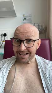 Not a lot a good head shave and beard trim can't solve! Nil by mouth,  surgery TODAY hopefully! Just in time for publication day which is  TOMORROW!!!!! Oh my goodness, it's come