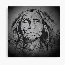 Native American Apache Canvas Prints for Sale