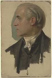 Man in profile to the left