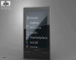 Microsoft Zune Hd 16 Gb 3d Model Ad Hd Zune Microsoft Model Zune 3d Model Inspirational Wall Decor