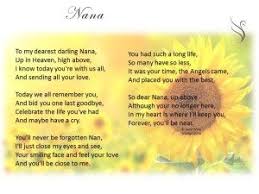 Funeral Poems Making It Personal A Funeral Poem For Nana Funeral Poems Funeral Poems For Nan Funeral Quotes