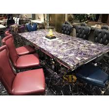 Earthy timber designs and creates unique, refined traditional. China Luxury Custom Made Large Square Shape Amethyst Semi Precious Stone Dining Table China Square Gemstone Table Table Of Gemstone Prices