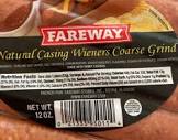 Natural Casing Wieners Coarse Nd