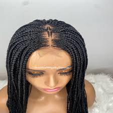 Joanna Box Braids Bob wig