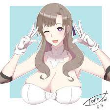 breasts brown hair milf oosuki mamako tsuujou kougeki ga zentai  kougeki de ni-kai kougeki no okaasan wa suki desu ka? 