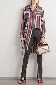 Loewe Puzzle Small Two Tone Leather Shoulder Bag Loewe Shoulderbags Bags In 2020 Leather Shoulder Bag Loewe Puzzle Puzzle Bag