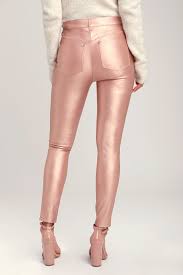 Gold Faux Leather Pants Quality Assurance Protein Burger Com