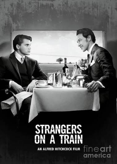 Strangers On A Train Poster by Bo Kev - Fine Art America
