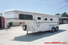 In kearney, nebraska, maintains the largest inventory of stock, horse, flatbed, dump, construction, utility and enclosed trailers in the midwest, shipping trailers from florida to alaska, new jersey to california. Used 2 Horse Sundowner Horse Trailer Gooseneck Horse Trailer Dixie Horse Mule Co