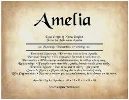 Amelia Jpg 779 604 Names With Meaning Amelia Meaning Amelia Name Meaning