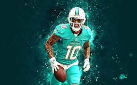 Sfondi 4k ultra hd di football americano. Download Wallpapers 4k Kenny Stills Abstract Art Wide Receiver Nfl Miami Dolphins Stills American Football Neon Lights For Desktop With Resolution 3840x2400 High Quality Hd Pictures Wallpapers