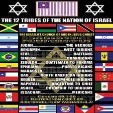 Twelvetribes Of Israel Flags Jah Bless 12 Tribes Of