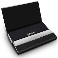 Accumulated a lot of business cards? Business Card Holder By Apor Oracle Grain Leather Business Card Case With Magnetic Shut To Keep Business Cards In Mint Condition Black Buy Online In United Arab Emirates At Desertcart Ae