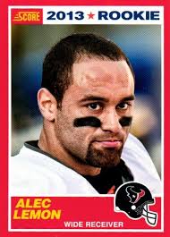 2013 Score #334 Alec Lemon Red