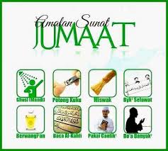 Ini kerana terdapat pelbagai keberkatan dalam hari tersebut jika kita melakukan amalan sunat di hari jumaat. Musolla Raudhotul Jannah Amalan Sunat Hari Jumaat