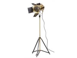 Film Set Floor Lamp Directors Tripod Light Spotlight Lamp With Shutters Movie Style Shutter Lamp Brass An Modern Wall Decor Spotlight Lamp Bronze Decor