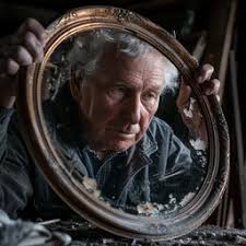 Free Vintage Mirror Reflection Image