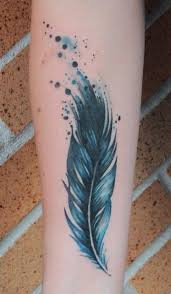 Some cultures and civilizations view feathers as messages from the spirit world. 50 Beautiful Feather Tattoo Designs Cuded Feather Tattoo Colour Watercolor Tattoo Feather Feather Tattoo For Men