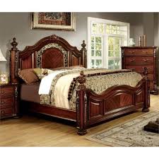 Furniture Of America Perrena California King Poster Bed Bedroom Bed Design Small Bedroom Remodel Remodel Bedroom