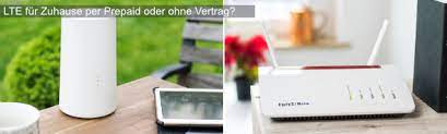 Lte zuhause mit unbegrenztem datenvolumen von: Lte Fur Zuhause Ohne Vertrag Oder Als Prepaid