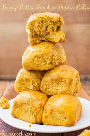 Honey Butter Pumpkin Dinner Rolls Averie Cooks Recipe Dinner Rolls Easy Dinner Rolls Pumpkin Recipes