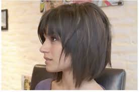 In this hairstyle, the bangs come straight. 55 Best Short Layered Bob With Bangs Short Haircut Com
