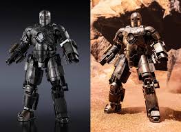 Each hall of armor can be combined with another to create the diorama setting. New S H Figuarts Figure Showcases Iron Man S Mk 1 Marvel