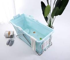 Genieße ein entspannendes bad in der faltbaren badewanne für erwachsene! Badewannen Tragbare Badewanne Faltbare Faltbare Spa Badewanne Fur Erwachsene Faltbadewanne Heimwerker Toquex Pe