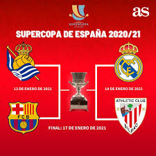 Supercopa de espana (spain) tables, results, and stats of the latest season. Facebook