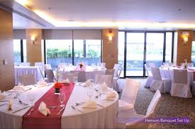 Banquet Setup At Henson Function Room 7th Floor Quest Hotel Cebu Function Room Hotel Cebu