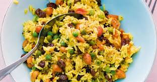 Erbsen Pulao Mit Orangenbutter Rezept Zucchini Hackfleisch Einfache Gerichte Fleisch Gerichte