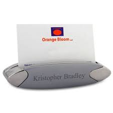5.0 out of 5 stars. Curved Desktop Business Card Holder