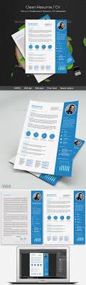 Resume Templates from GraphicRiver