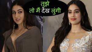 Janhvi Kapoor V S Sara Ali Khan At Manish Malhotra S Fashion Show 2018 Full Hd Youtube Sara ali khan spotted at airport on 20th aug 2019.