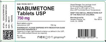Nabumetone is in a class of medications called nsaids. Nabumetone Fda Prescribing Information Side Effects And Uses