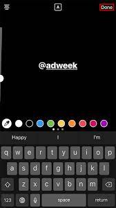 Take a photo or upload an image and tap on the sticker icon on the top of the screen. Instagram Here S How To Tag Someone In A Story Post