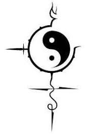 Yin Yang Compass Tattoo Simple Compass Tattoo Compass Tattoo Ying Yang Tattoo