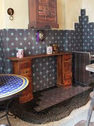 Kuche Mit Zementfliesen Stern 3 Und Mosaikboden Mosaik Zementfliesen Fliesen