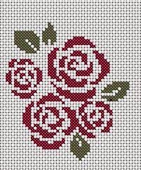 Peacock large cross stitch pattern bird flower rose unique | etsy. Free Cross Stitch Roses Sew Simple Dress Cross Stitch Rose Cross Stitch Patterns Cross Stitch Designs