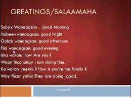 Learning Somali | Somali Spot | Forum, News, Videos