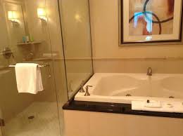 Whirlpool baths feature powerful jets, strategically placed around the tub, to provide a deep massage to tired and sore muscles Jacuzzi Bathtub Picture Of Signature At Mgm Grand Las Vegas Tripadvisor